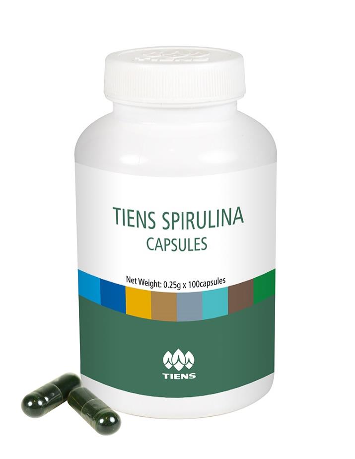 TIENS SPIRULINA Aktivní účinné látky v jedné