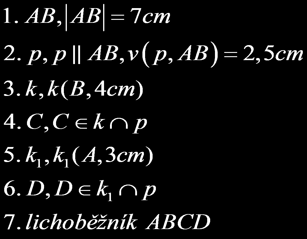 D C 3cm 2,5cm 4cm A 7cm