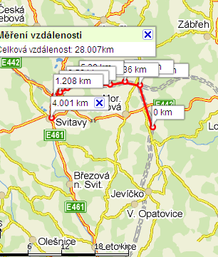 Politicky prosazovaná R43 NENÍ silnicí na Svitavy ale silnicí na Jevíčko a Moravskou Třebovou (Staré město)