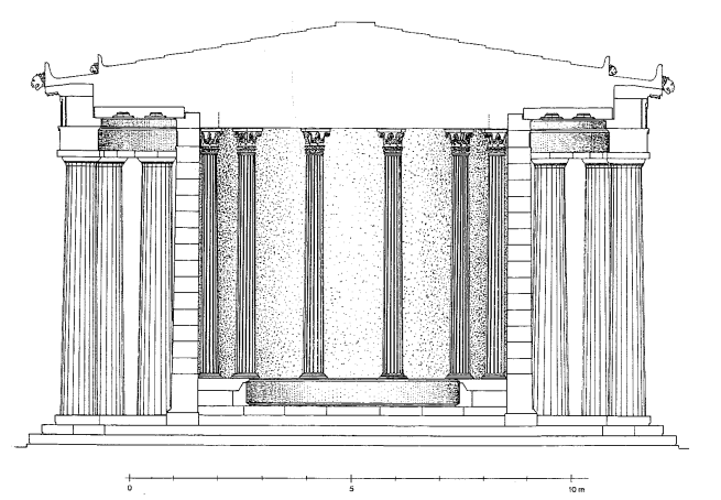 Tholos v Delfách Obrázek 41 - Plán