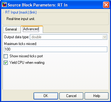 Po otevření bloku (dvojklik) se rozkryje okno pro konkrétní nastavení možností bloku (obr. 4).
