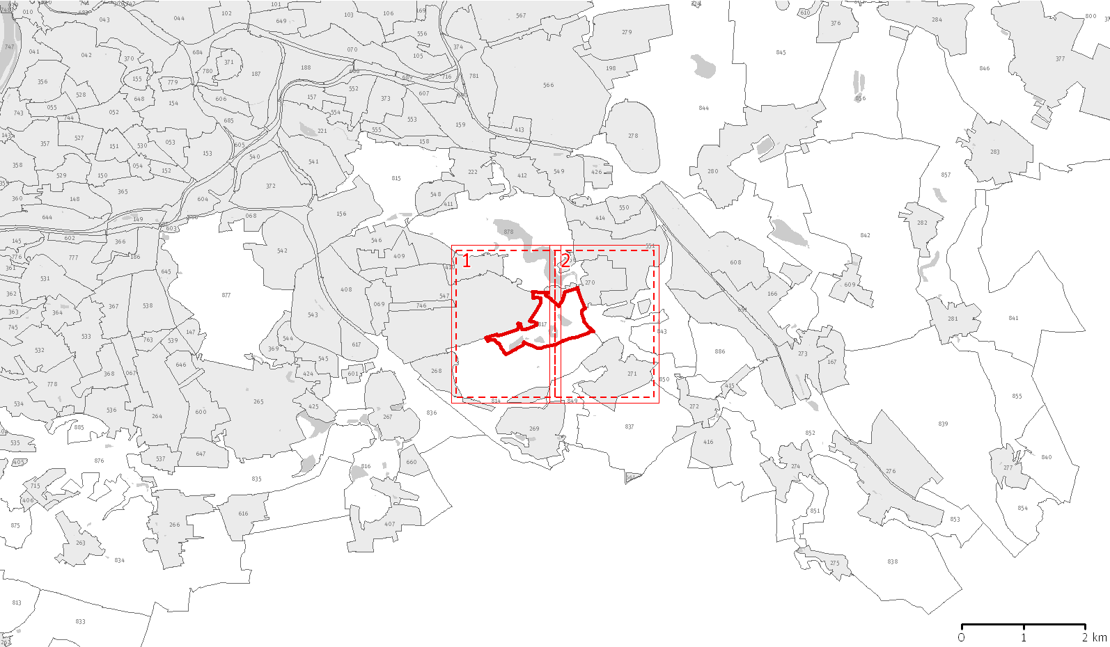 01 02 03 04 05 06 07 08 09 10 11 12 13 14 15 16 17 18 19 20 STRUKTURA KRAJIY : zemědělsko-rybniční krajina Milíčovská rybniční soustava - 817 MĚSTSKÁ ČÁST: Praha 11, Praha-Křeslice, Praha-Petrovice,