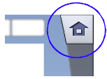 6 HLAVNÍ ČÁSTI Tlačítko Domů: Pro návrat do hlavního zobrazení stisknete tlačítko Domů v pravém horním rohu panelu.