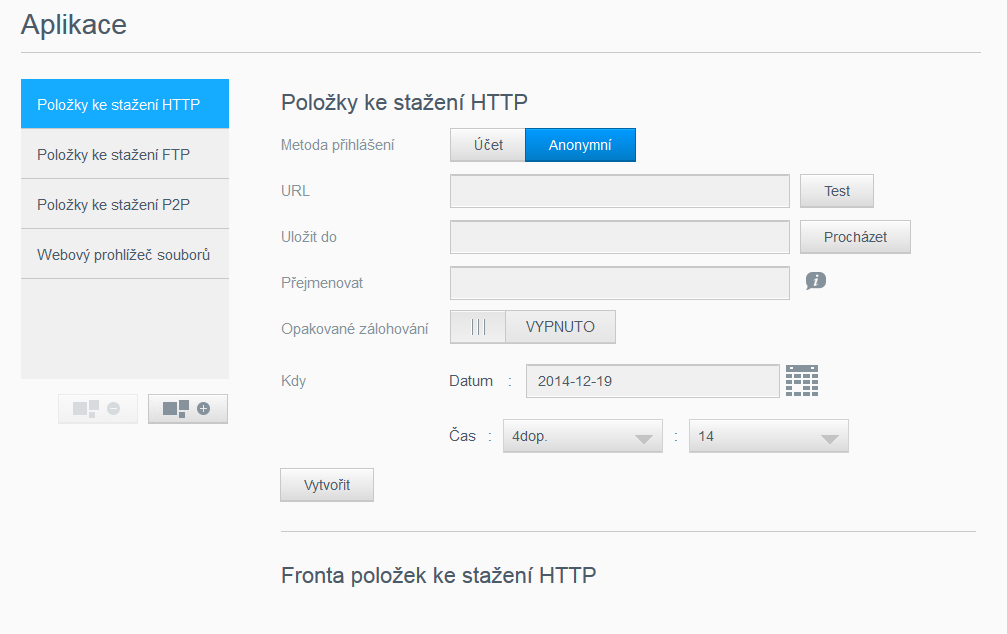 SPRÁVA APLIKACÍ 10 Správa aplikací O aplikacích Správa aplikací O aplikacích Aplikace jsou malé, samostatné programy určené ke zlepšení existujících funkcí zařízení nebo služeb My Cloud.