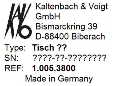 1 Štítek se sériovým číslem křesla 2 Typový štítek E30 TM E30 S Umístění: Štítek se sériovým číslem a