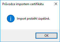 Obr. 06 Potvrdíme upozornění 3.1.4 NASTAVENÍ V TERMINÁLOVÉM PROVOZU Součástí datové zprávy EET je označení pokladního zařízení, na kterém je tržba evidována.