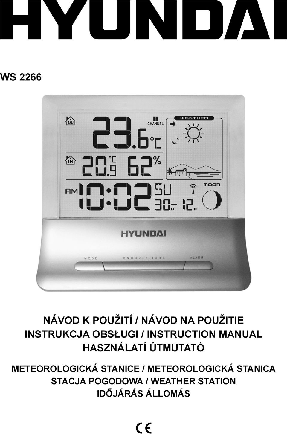 ÚTMUTATÓ METEOROLOGICKÁ STANICE / METEOROLOGICKÁ