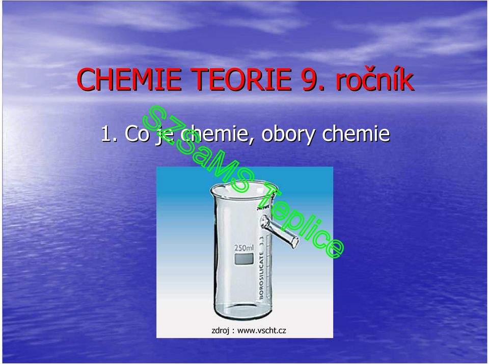 Co je chemie,