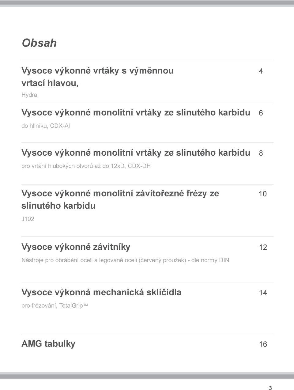 výkonné monolitní závitořezné frézy ze 10 slinutého karbidu J102 Vysoce výkonné závitníky 12 Nástroje pro obrábění oceli a