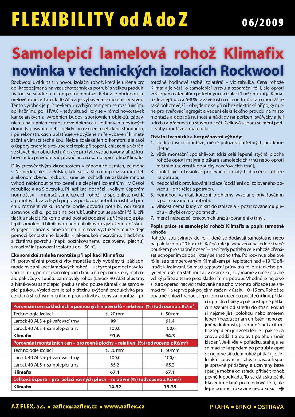 Tento výrobek je příspěvkem k rychlým tempem se rozšiřujícímu aplikačnímu poli HVAC tedy situaci, kdy se v rámci novostaveb kancelářských a výrobních budov, sportovních objektů, zábavních a nákupních