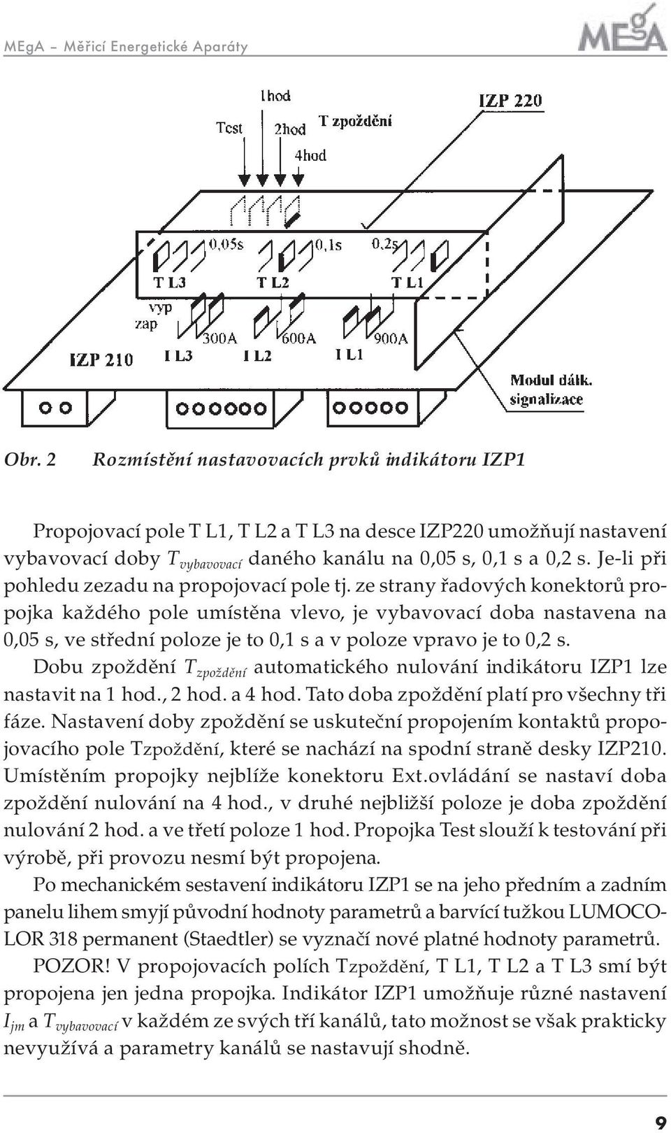 Je-li při pohledu zezadu na propojovací pole tj.