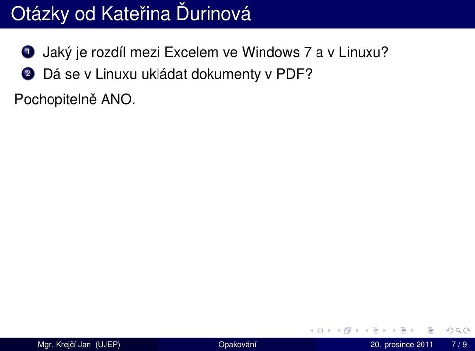 2 Dá se v Linuxu ukládat dokumenty v PDF?