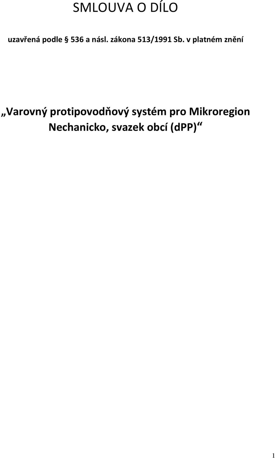 v platném znění Varovný protipovodňový