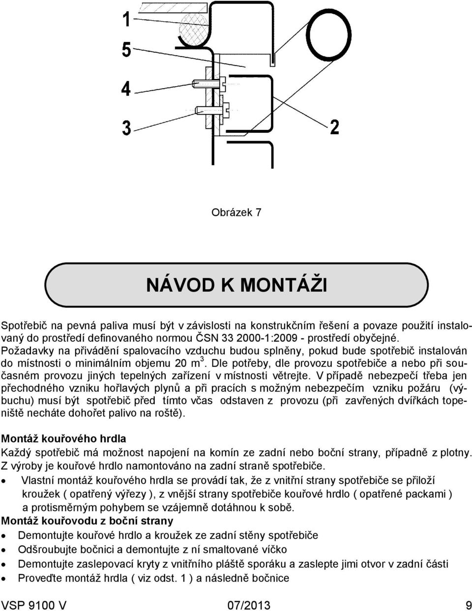 Dle potřeby, dle provozu spotřebiče a nebo při současném provozu jiných tepelných zařízení v místnosti větrejte.