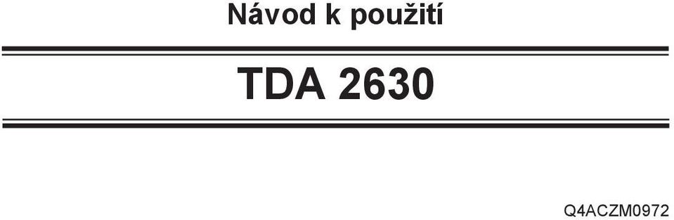 TDA 2630