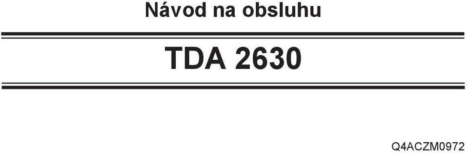 TDA 2630