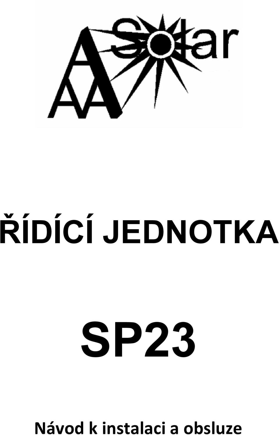 SP23 Návod