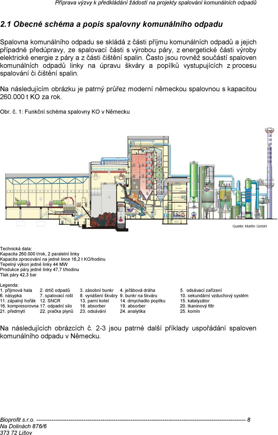 Často jsou rovněž součástí spaloven komunálních odpadů linky na úpravu škváry a popílků vystupujících z procesu spalování či čištění spalin.