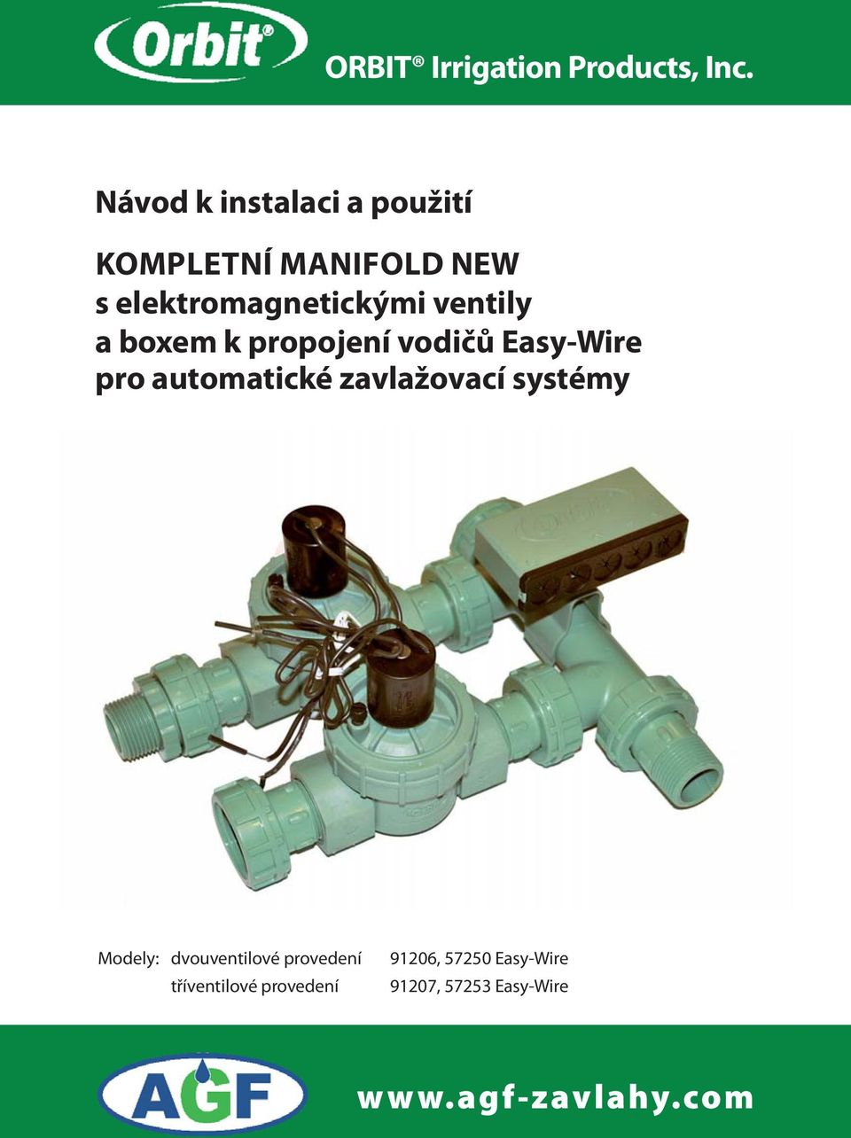 ventily a boxem k propojení vodičů Easy-Wire pro automatické zavlažovací