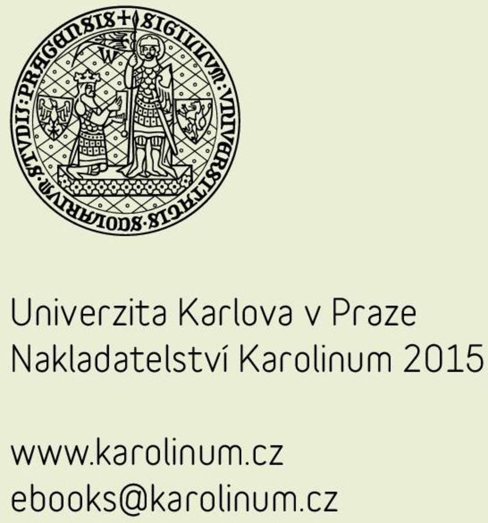 Karolinum 2015 www.