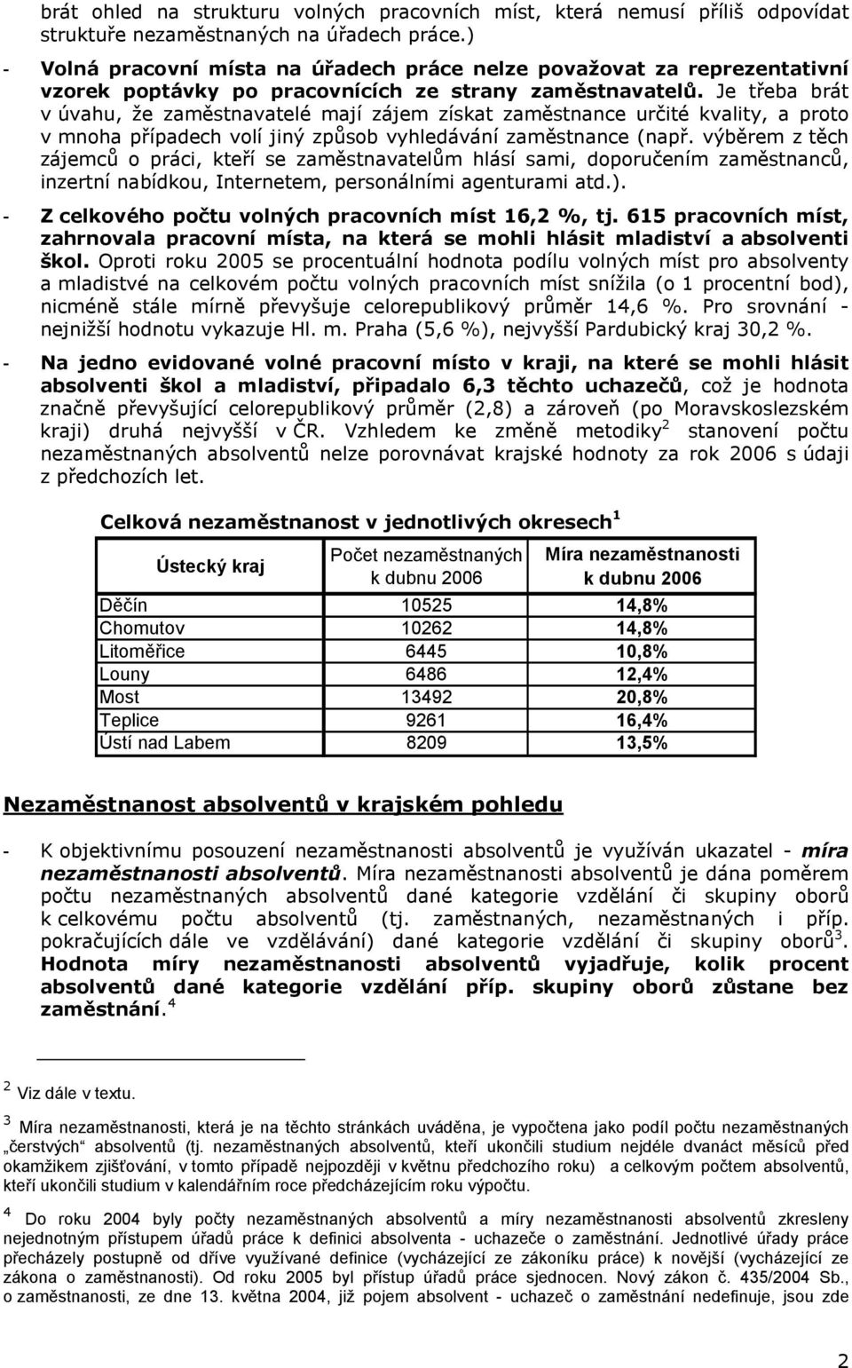 Je třeba brát v úvahu, že zaměstnavatelé mají zájem získat zaměstnance určité kvality, a proto v mnoha případech volí jiný způsob vyhledávání zaměstnance (např.