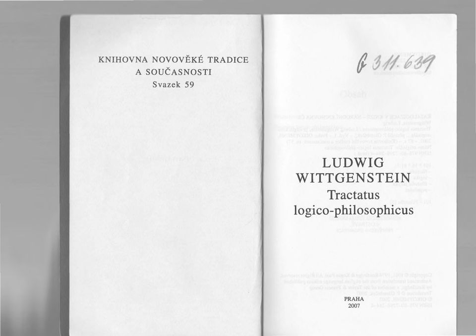 LUDWIG WITTGENSTEIN