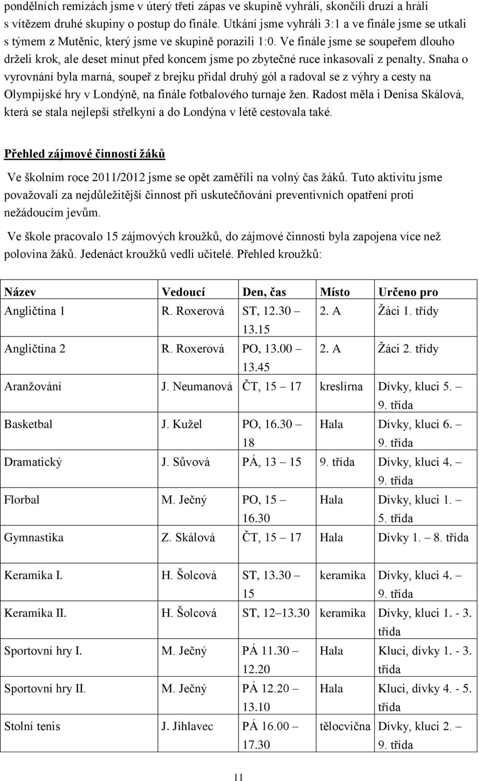 Ve finále jsme se soupeřem dlouho drželi krok, ale deset minut před koncem jsme po zbytečné ruce inkasovali z penalty.