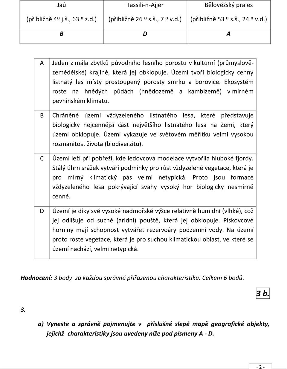 Chráněné území vždyzeleného listnatého lesa, které představuje biologicky nejcennější část největšího listnatého lesa na Zemi, který území obklopuje.