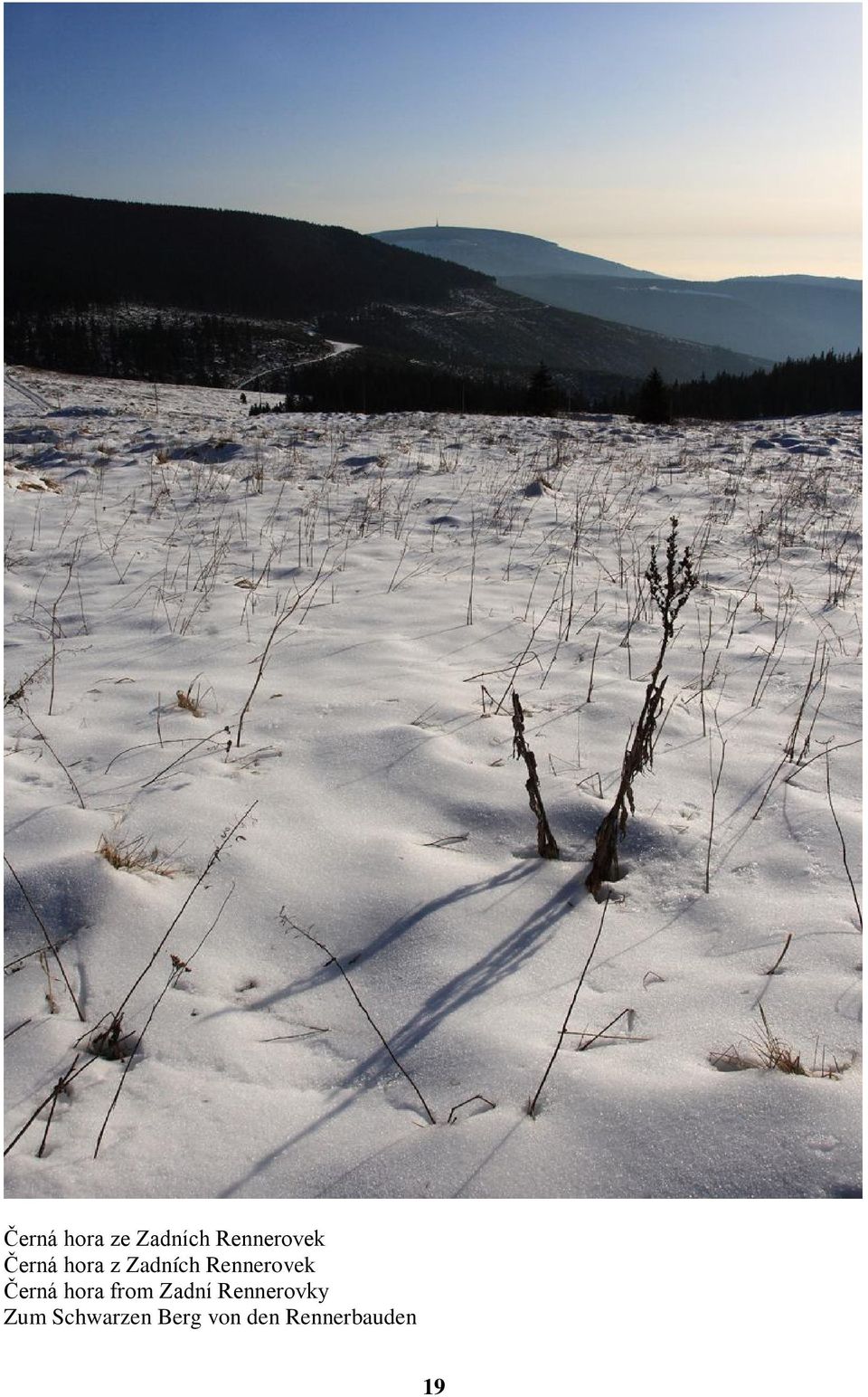 Černá hora from Zadní Rennerovky