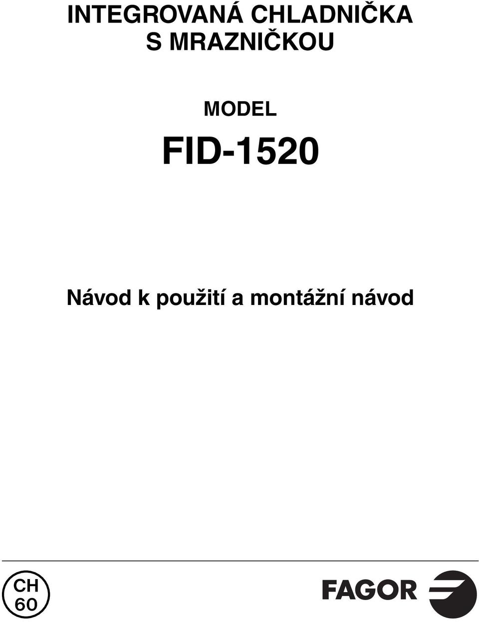 FID-1520 Návod k