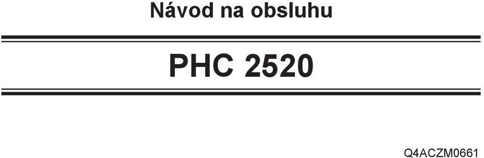 PHC 2520