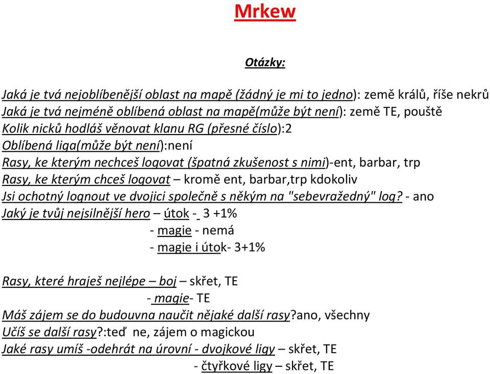 Jsi ochotný lognout ve dvojici společně s někým na "sebevražedný" log?