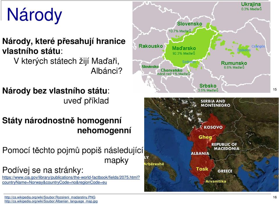 mapky Podívej se na stránky: https://www.cia.gov/library/publications/the-world-factbook/fields/2075.html?