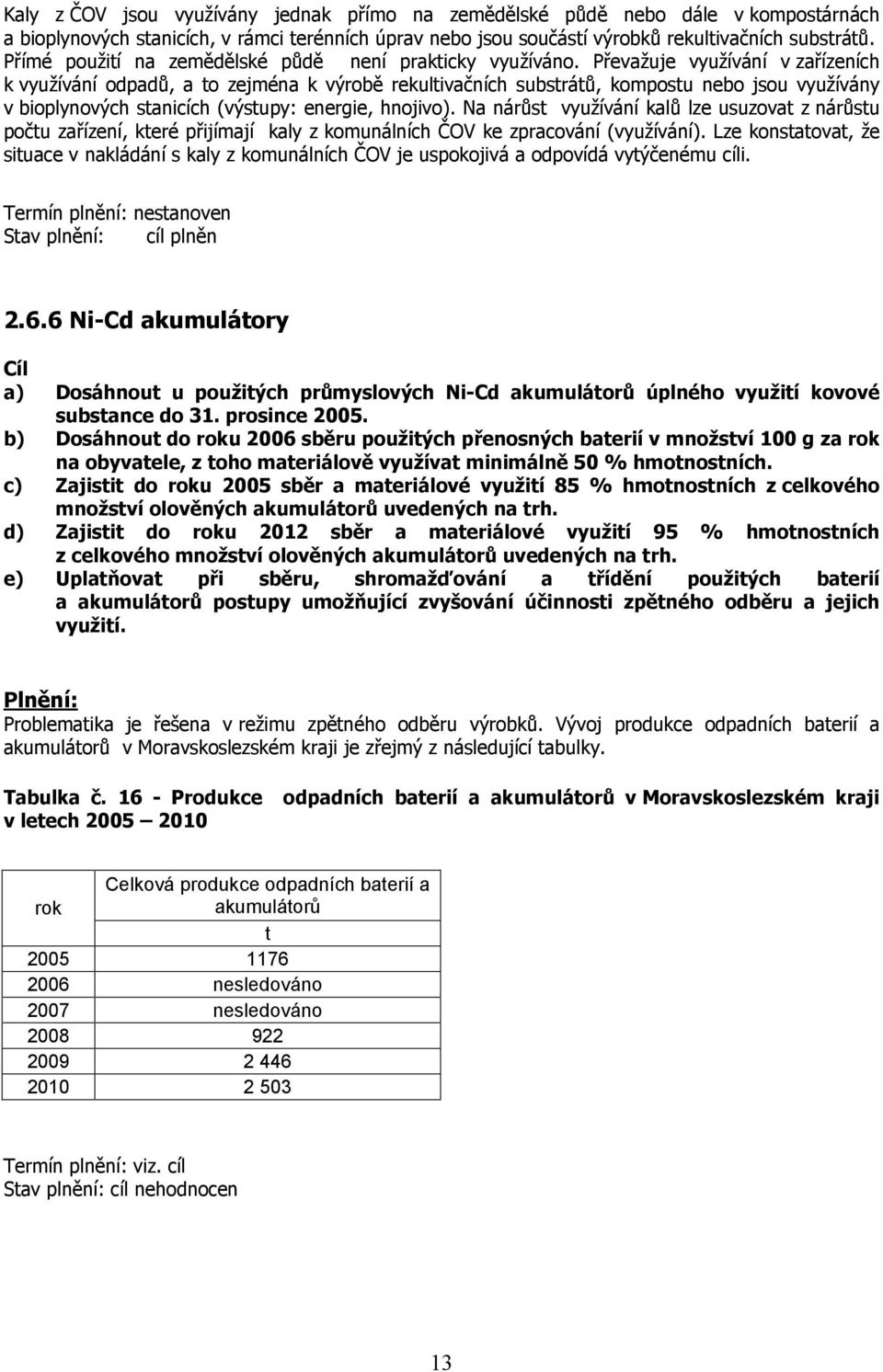 Převažuje využívání v zařízeních k využívání odpadů, a to zejména k výrobě rekultivačních substrátů, kompostu nebo jsou využívány v bioplynových stanicích (výstupy: energie, hnojivo).