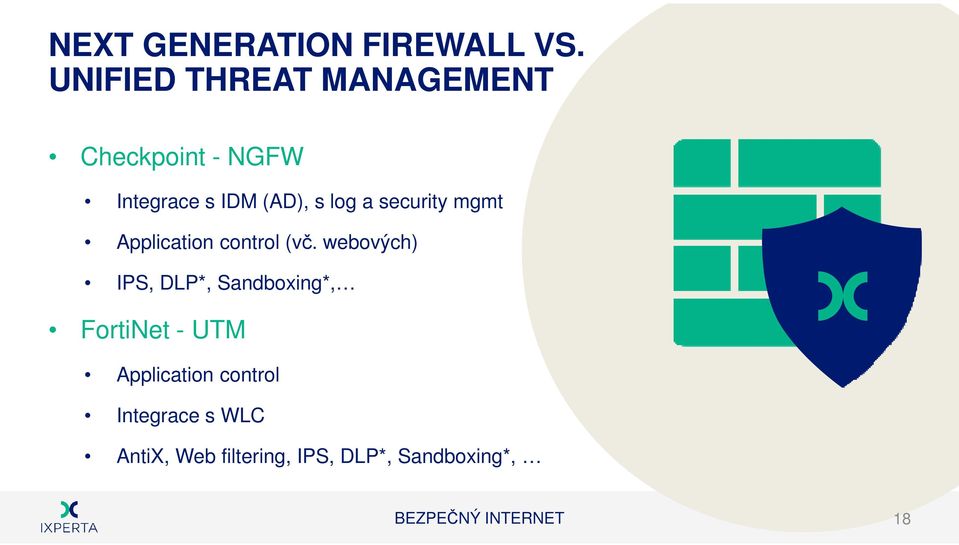 security mgmt Application control (vč.