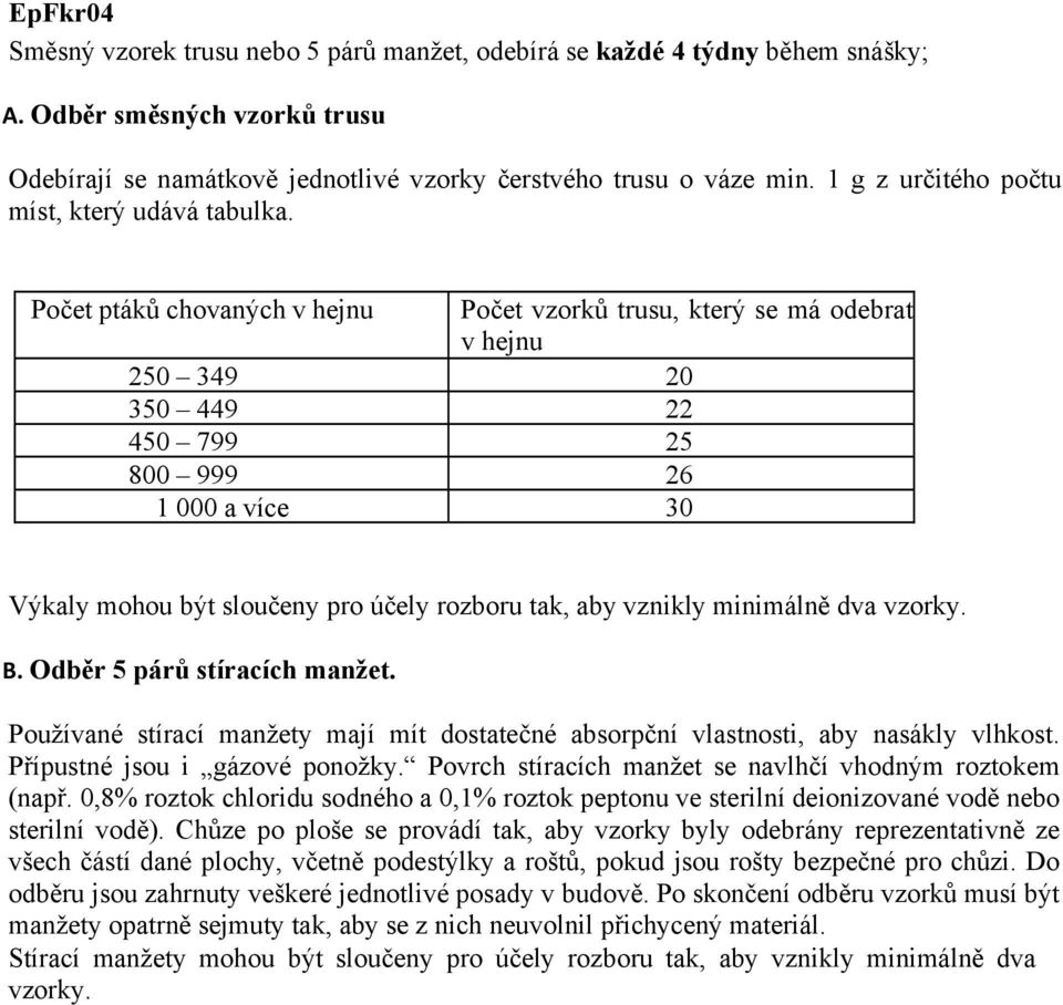 0,8% roztok chloridu sodného a 0,1% roztok peptonu ve sterilní deionizované vodě nebo sterilní vodě).