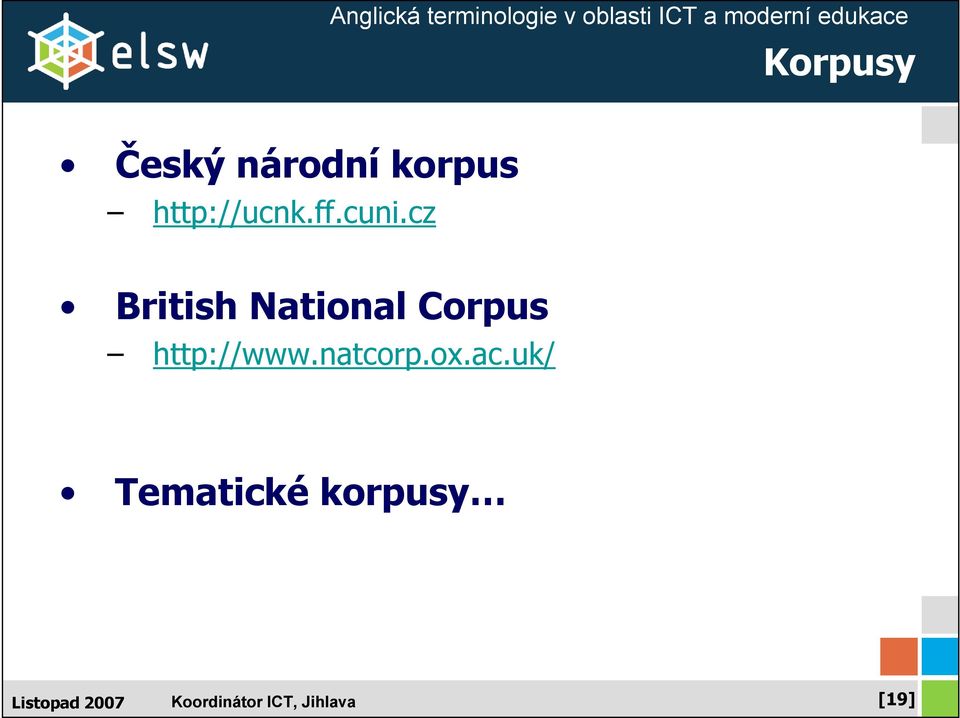 cz British National Corpus