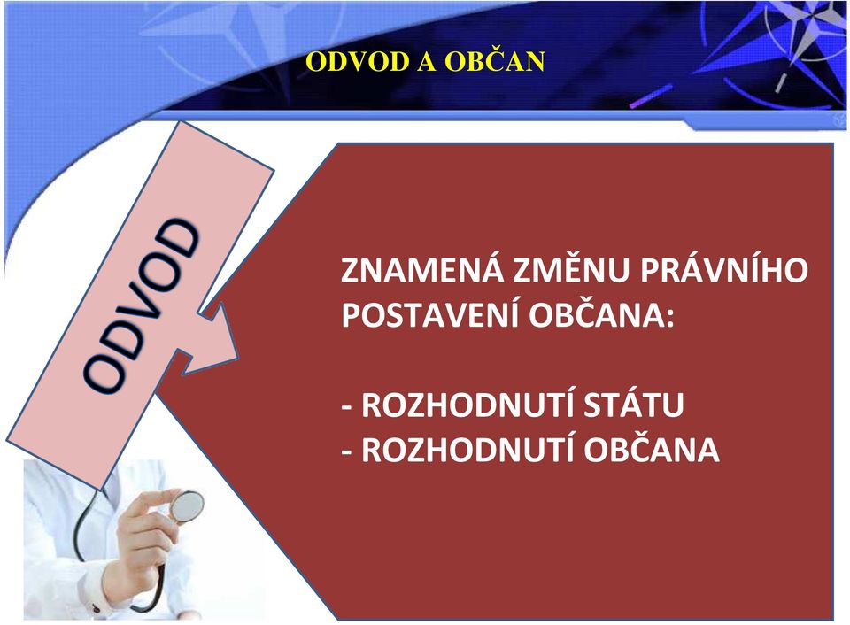 civilní SE ZÁKONEM VÝKON lékaři - ROZHODNUTÍ Je VOJENSKÉ č. prováděn 101/2000 SLUŽBY Sb.