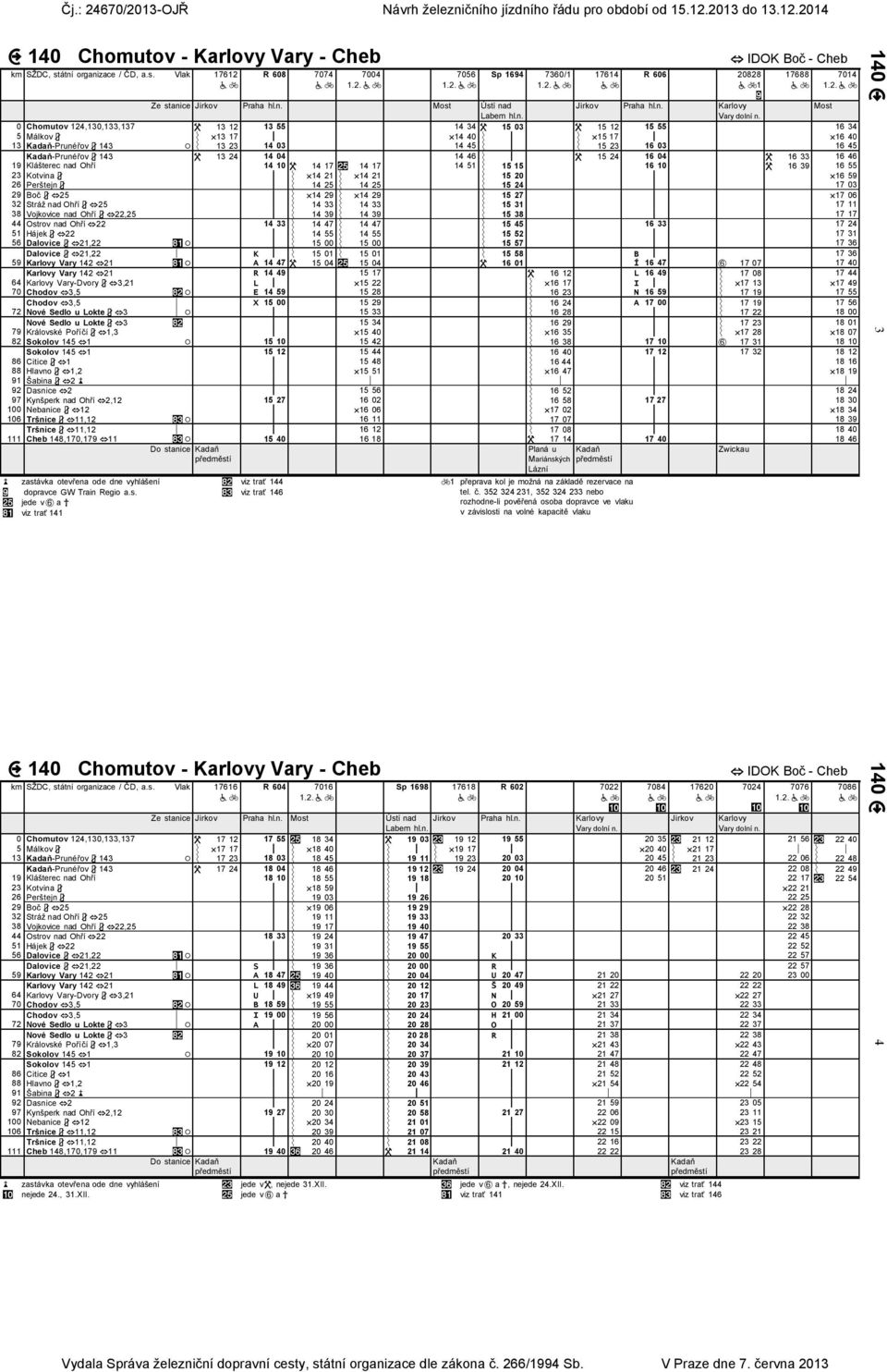 0 Chomutov 124,130,133,137 13 12 13 55 14 34 15 03 15 12 15 55 16 34 5 Málkov 13 17 14 40 15 17 16 40 13 -Prunéřov 143 13 23 14 03 14 45 15 23 16 03 16 45 -Prunéřov 143 13 24 14 04 14 46 15 24 16 04