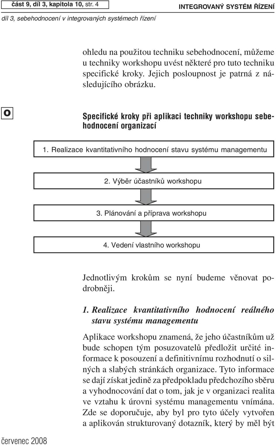 Výběr účastníků workshopu 3. Plánování a příprava workshopu 4. Vedení vlastního workshopu Jednotlivým krokům se nyní budeme věnovat podrobněji. 1.