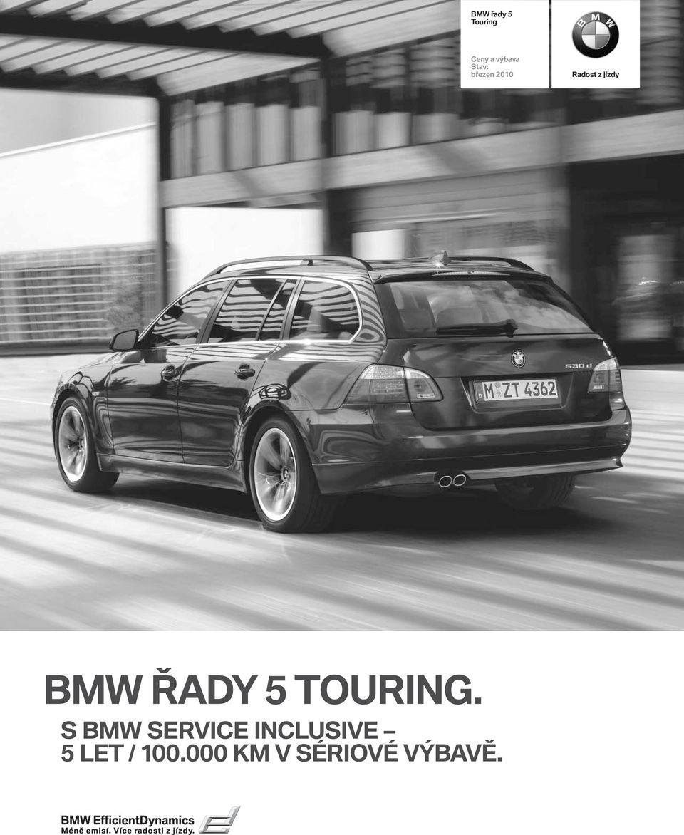 BMW ŘADY TOURING.