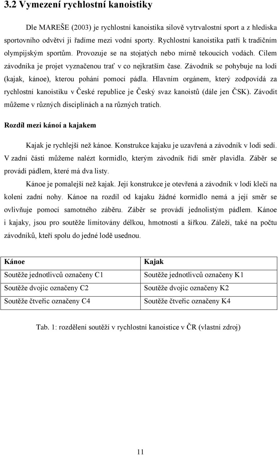 Závodník se pohybuje na lodi (kajak, kánoe), kterou pohání pomocí pádla. Hlavním orgánem, který zodpovídá za rychlostní kanoistiku v České republice je Český svaz kanoistů (dále jen ČSK).