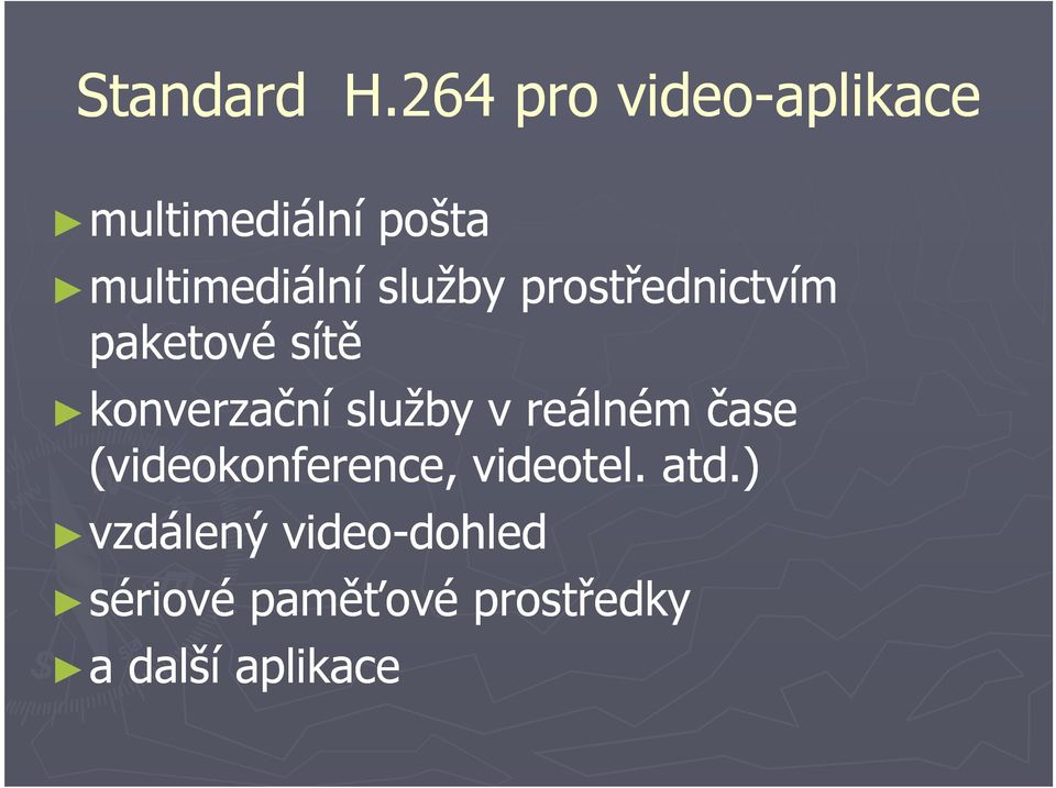 služby prostřednictvím paketové sítě konverzační služby v