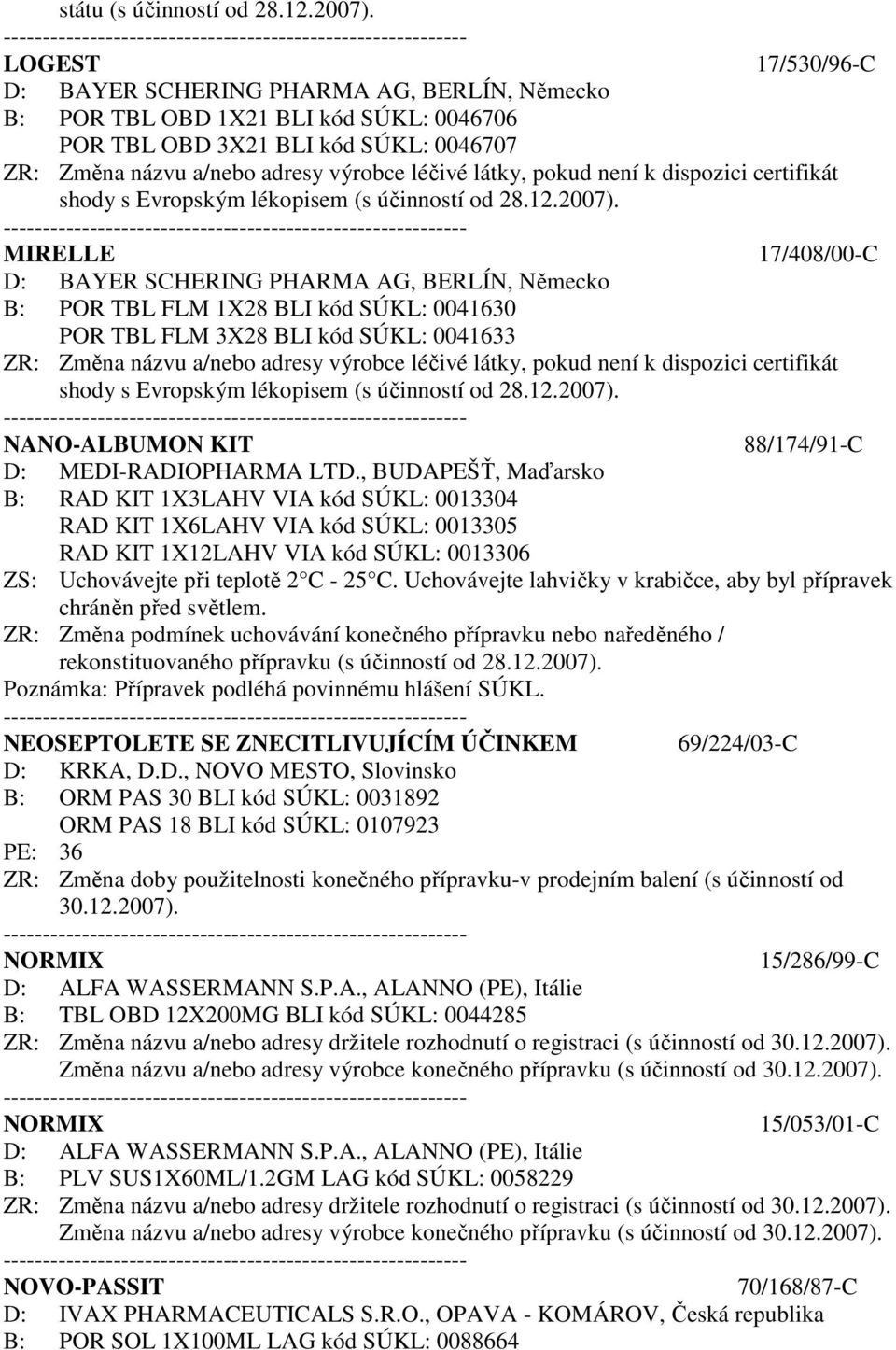 0041633 NANO-ALBUMON KIT 88/174/91-C D: MEDI-RADIOPHARMA LTD.