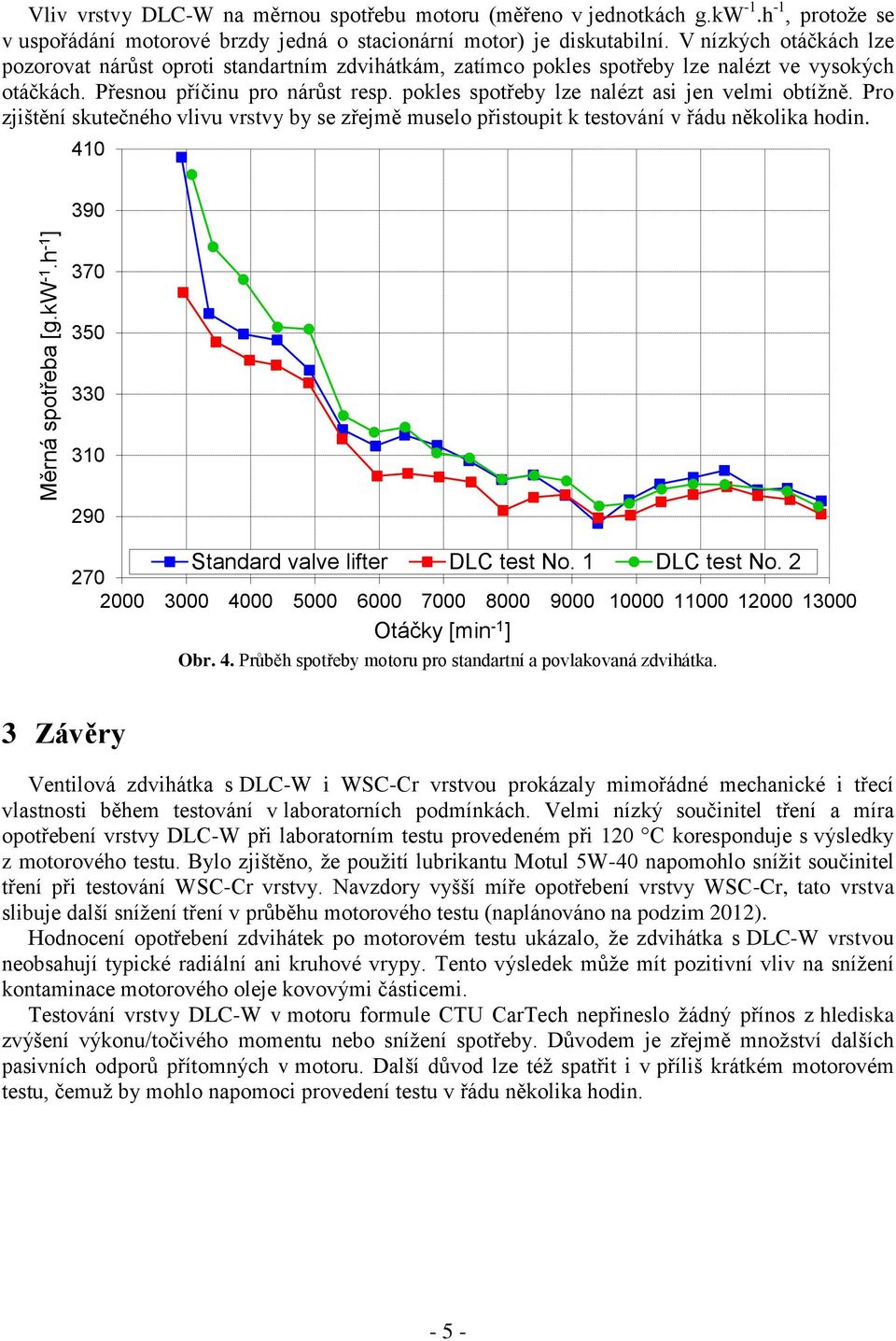 pokles spotřeby lze nalézt asi jen velmi obtížně. Pro zjištění skutečného vlivu vrstvy by se zřejmě muselo přistoupit k testování v řádu několika hodin.