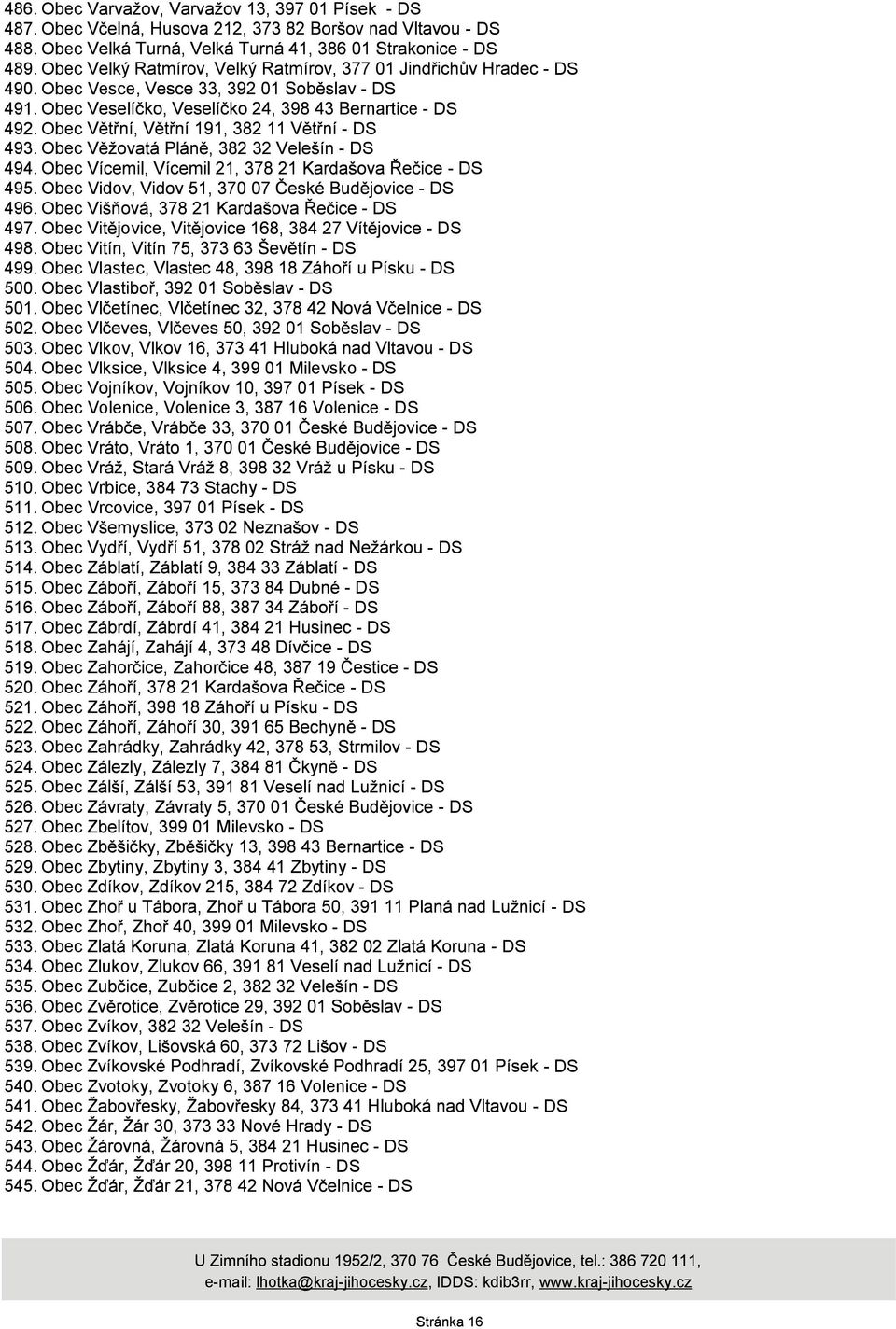 Obec 513.Obec 514.Obec 515.Obec 516.Obec 517.Obec 518.Obec 519.Obec Zahor 520.Obec 521.Obec 522.Obec 523.Obec 524.Obec 525.Obec 526.Obec 527.Obec 399 01 Milevsko 528.Obec 529.