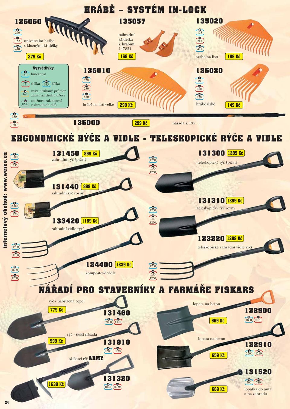 stříhaný průměr závisí na druhu dřeva možnost zakoupení náhradních dílů 228 230 520 hrábě na listí velké 299 Kč 40 180 120 hrábě úzké 149 Kč 350 1600 135000 299 Kč násada k 135.