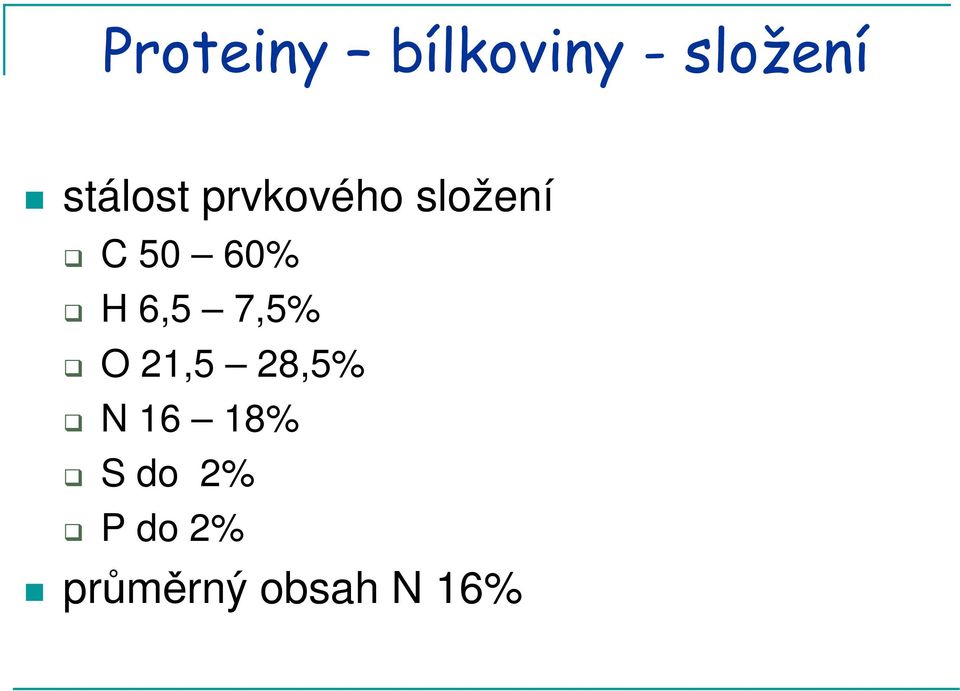 60% H 6,5 7,5% O 21,5 28,5% N 16