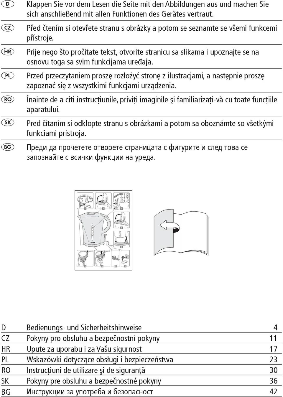 Prije nego što pročitate tekst, otvorite stranicu sa slikama i upoznajte se na osnovu toga sa svim funkcijama uređaja.