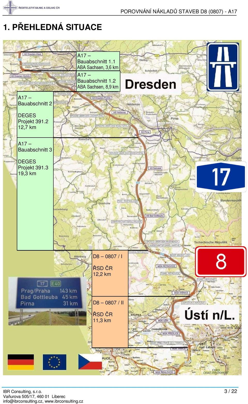 2 ABA Sachsen, 8,9 km A17 Bauabschnitt 3 DEGES Projekt 391.